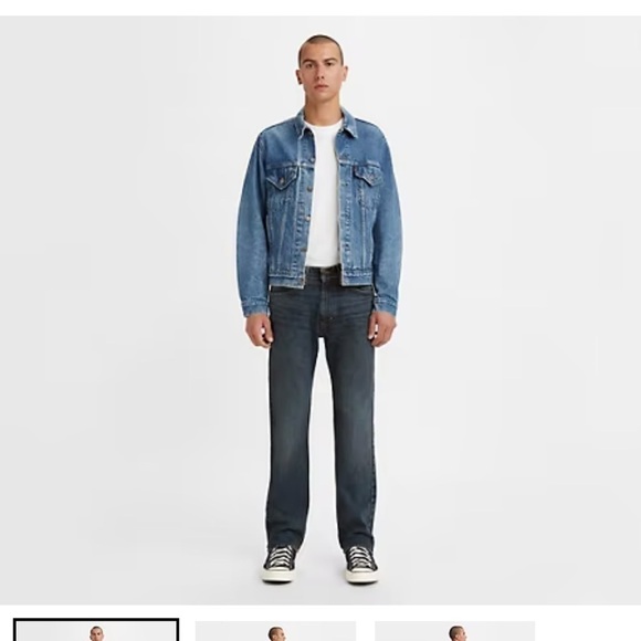 𝅺505™ Reg. Fit Men's Jeans - Picture 1 of 5